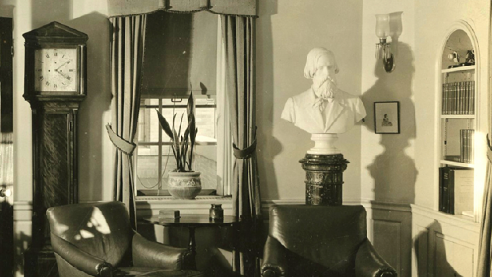 Von Graefe Marble Bust in Eye Instute Library