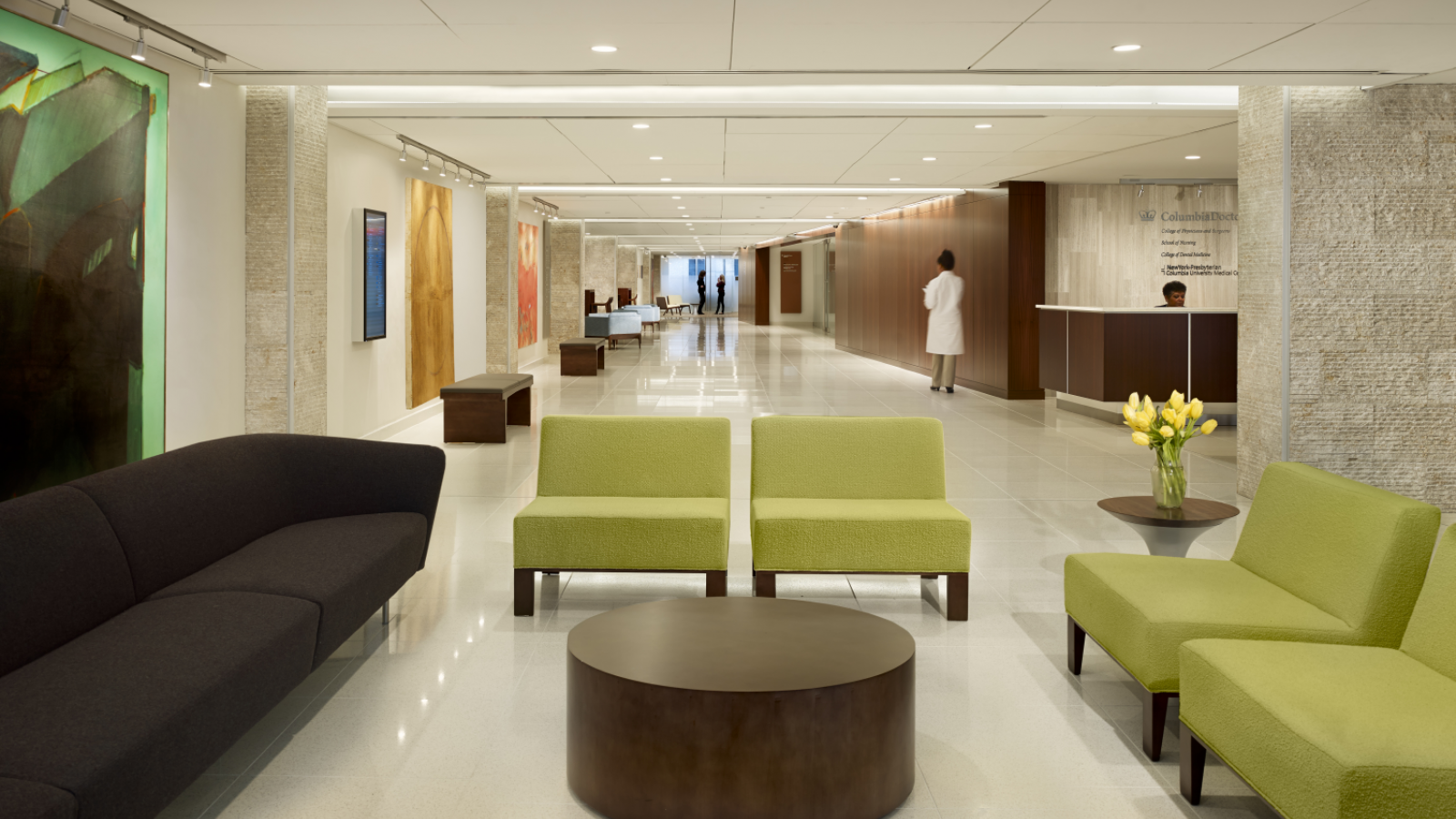 Waiting room at ColumbiaDoctors midtown
