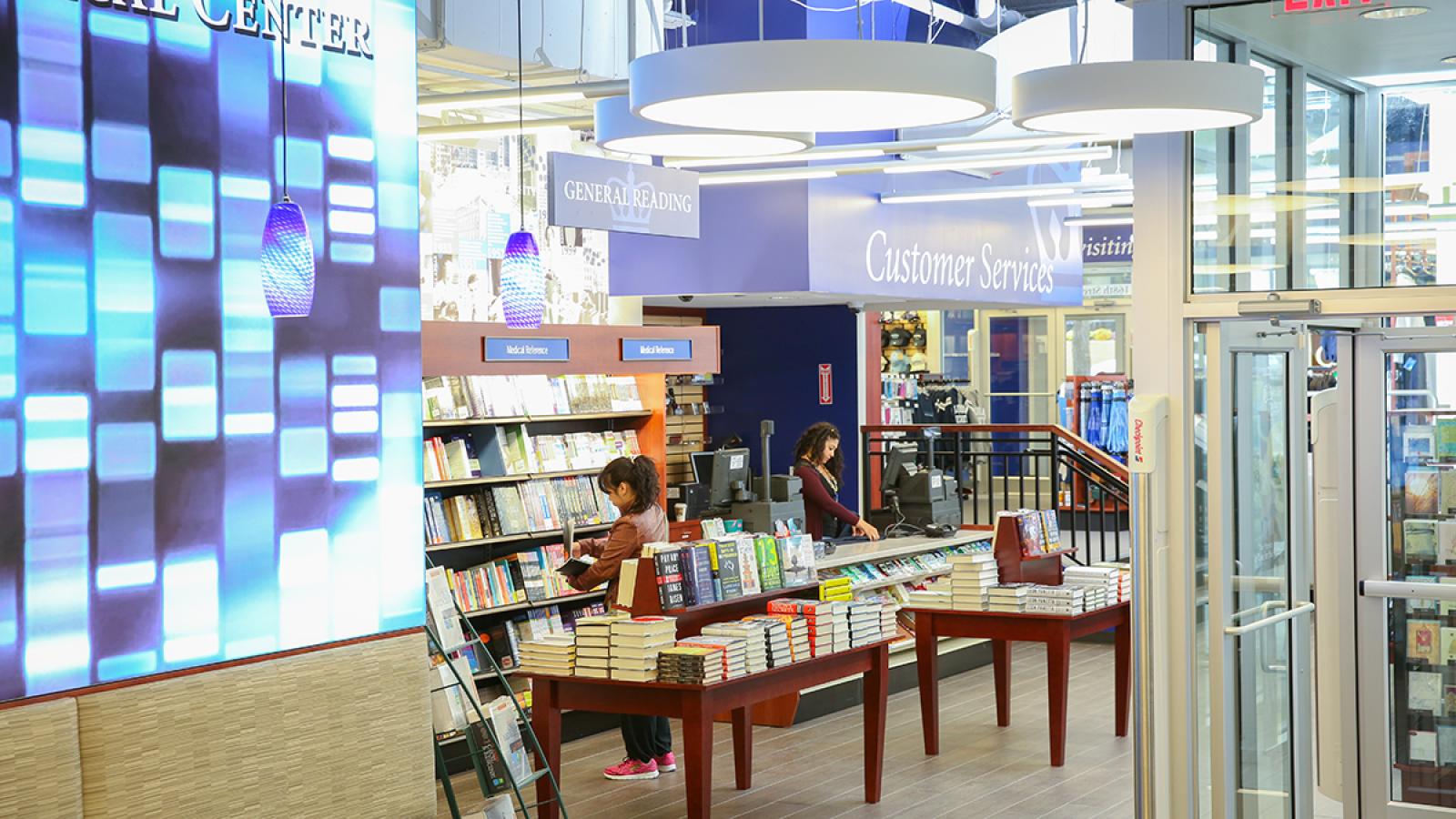 A new and neat bookstore.