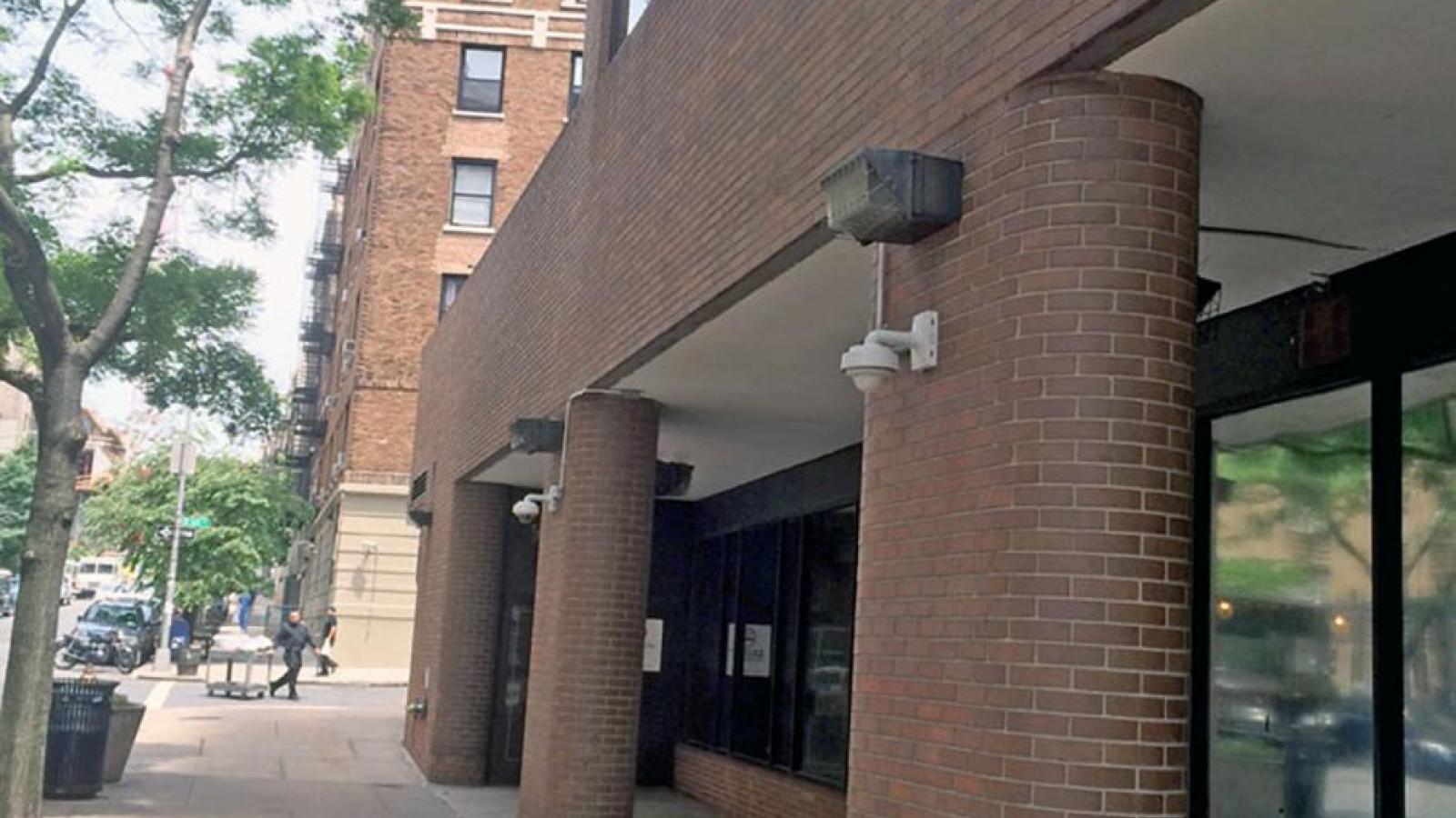 Brick building in Washington Heights, New York.