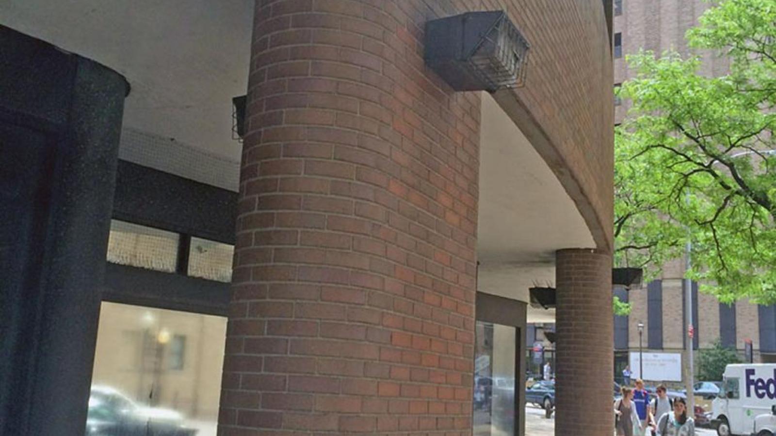 A brick building in Washington Heights, NY.