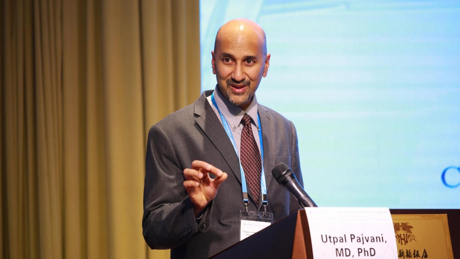 Utpal Pajvani, MD, PhD, presented at the 2019 Symposium.