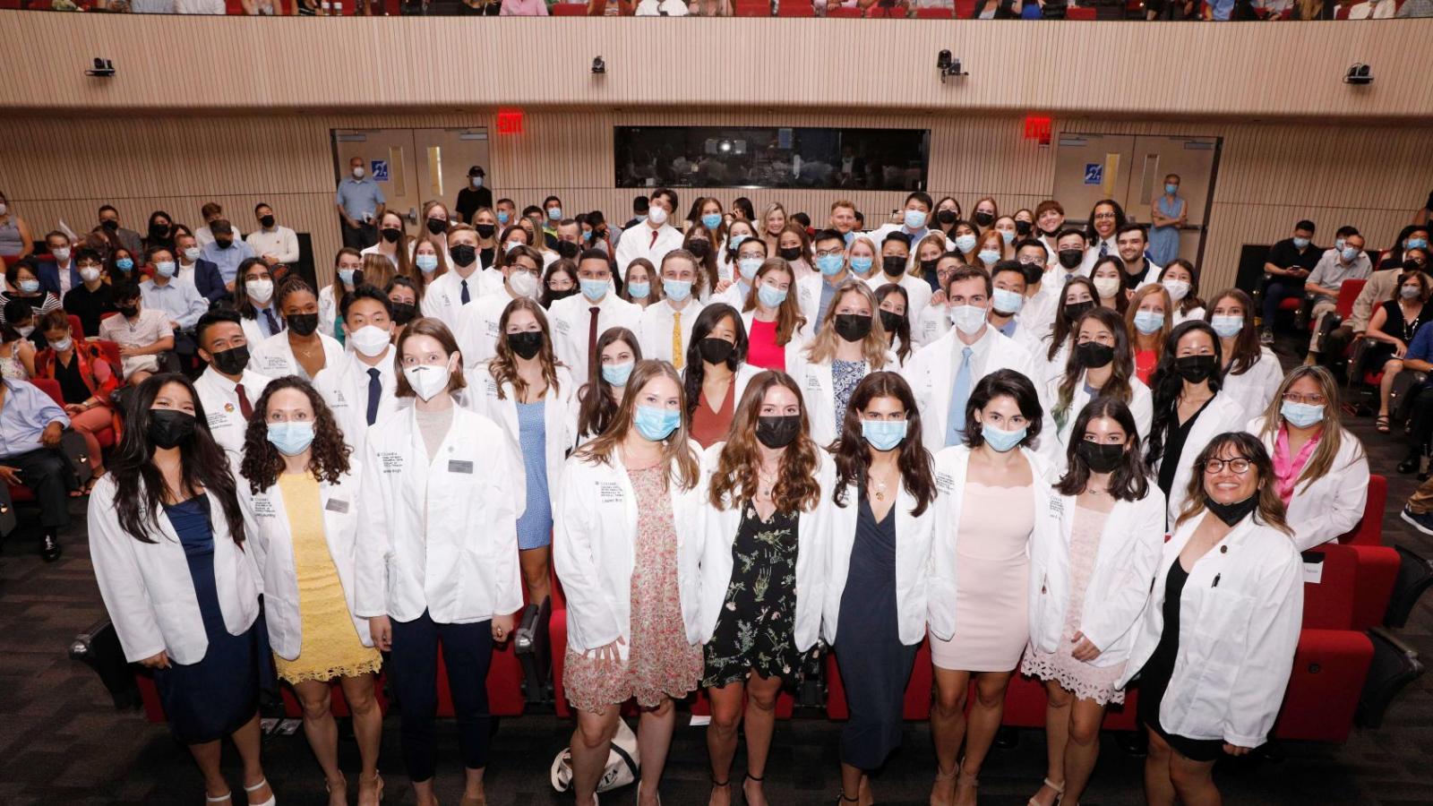 Class of 2024 White Coat Ceremony Vagelos College of Physicians and