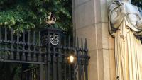 Gate at Columbia's main campus
