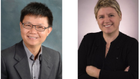 Photos of Dr. Jianwen Que and Dr. Barbara Corneo