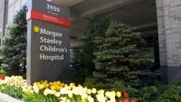 Morgan Stanley Children's Hospital sign