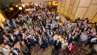 Group of VP&S MD graduates waving and smiling