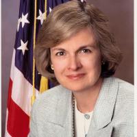 woman smiling