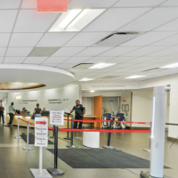 interior of allen hospital