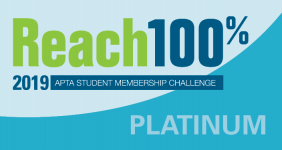 Reach 100% 2018 APTA Student Membership Challenge